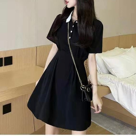 ポロカラーワンピース 夏 mry000007