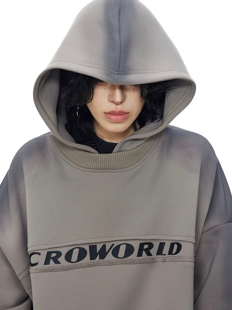 CROWORLD Oversized Hoodie Sweatshirt mry001622