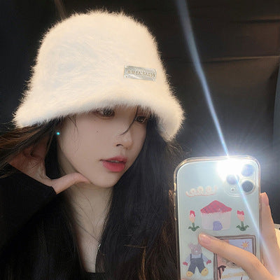 2カラー展開 韓国デザイン ニット バケットハット 韓国カジュアル 韓国ガーリー mry001019