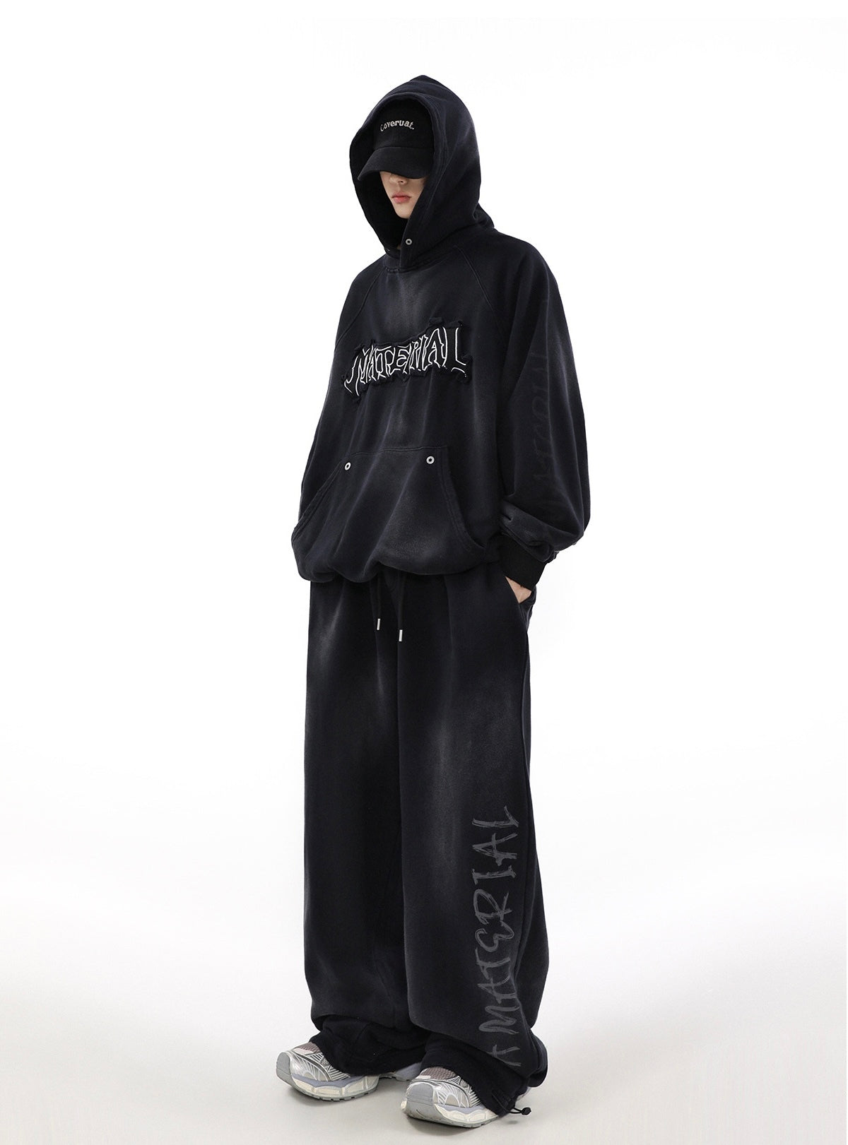 【特別価格 / Set-Up】Unisex Damage Dolman Set-Up mry001645