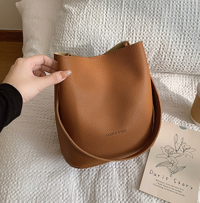 【Carina】2カラー展開 バケットバッグ mry001580