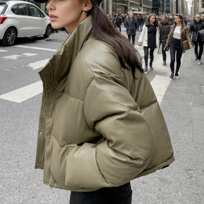 3カラー展開 アメリカン 韓国ストリート 韓国カジュアル トレンド シンプル ダウンジャケット mry001464