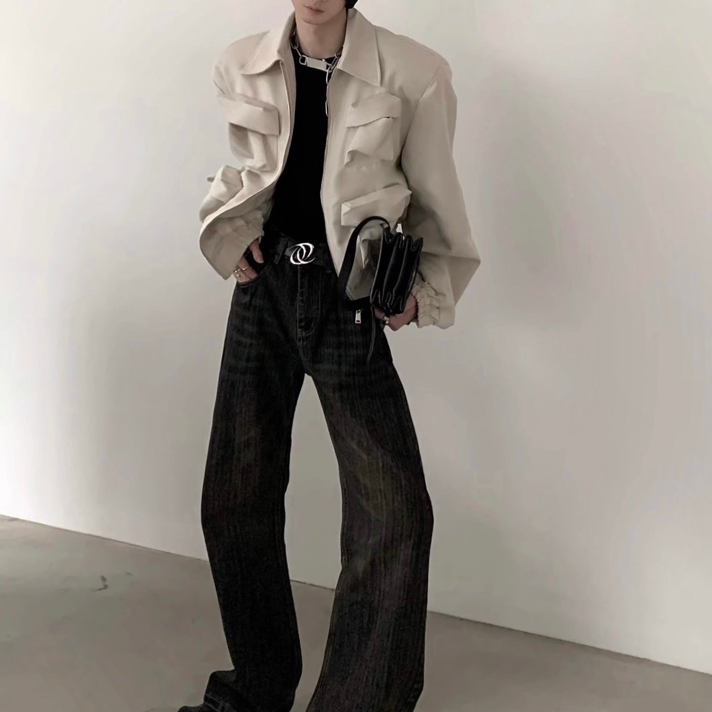 【2color】 Casual Zip-Up Jacket mry001246