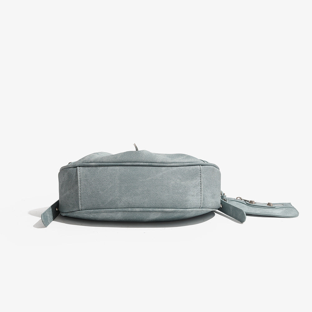 【今だけ限定価格 /4color】Moon Shape Biker Bag mry001599