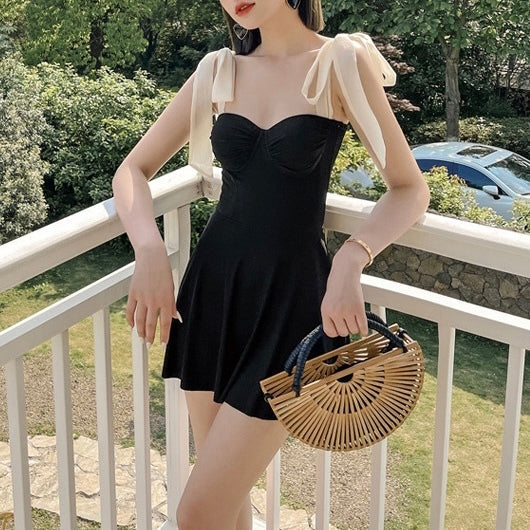 【送料無料】2023SS 韓国ワンピース スイムウェア スリムデザイン mry000714