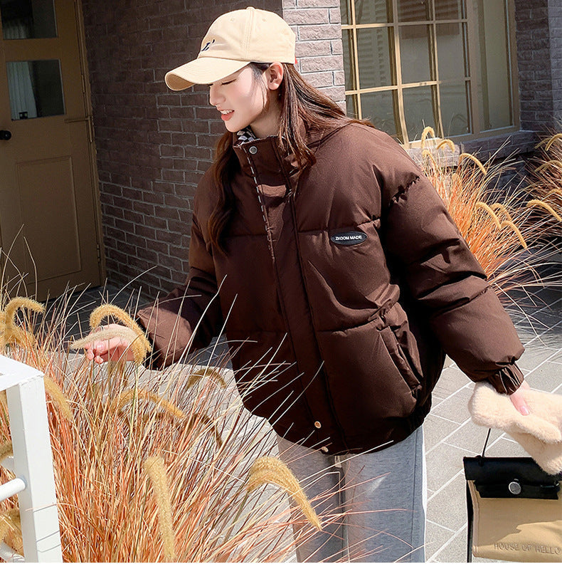 格子柄 ダウンジャケット mry000349