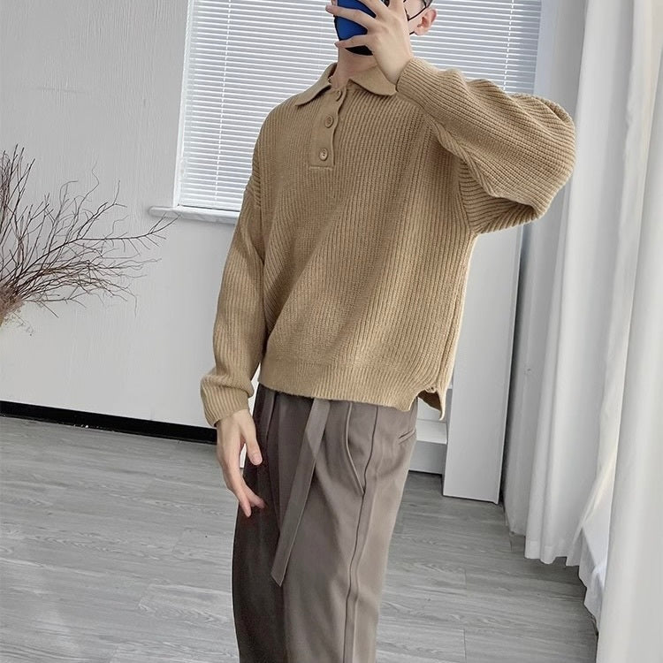 【Carina】3カラー展開 韓国カジュアル トレンド ポロシャツ mry001307