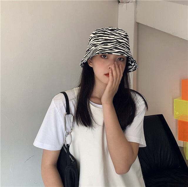 ゼブラ柄 バケットハット mry000209