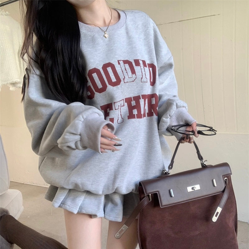 【Taéf】セットアップ スウェット スカート mry001544