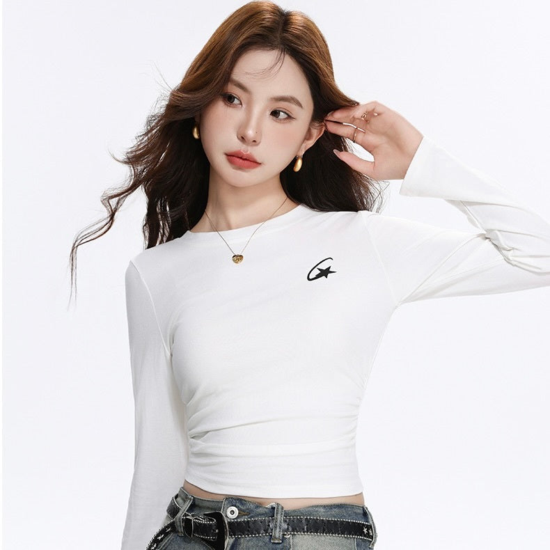 【特別価格/2color】Tight Fit Long Sleeve Top mry001123