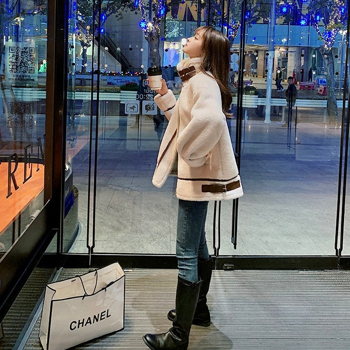 ムートンコート オーバーサイズ mry000342