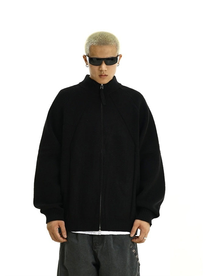 【2color】Tech Noir Knit Jacket mry001636