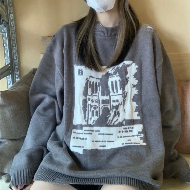 ダメージセーター ストリート mry000312