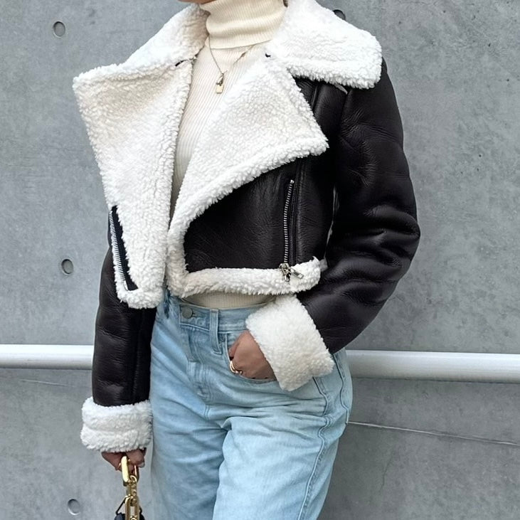 【Carina】ムートンジャケット mry001526