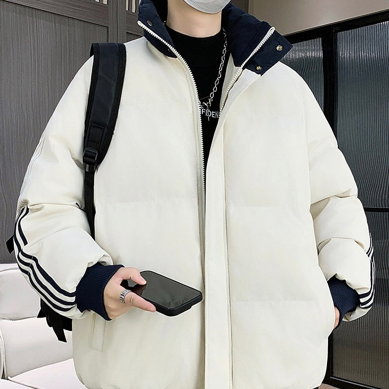 2カラー展開 アメリカン 韓国ストリート 韓国カジュアル トレンド ダウンジャケット mry001462