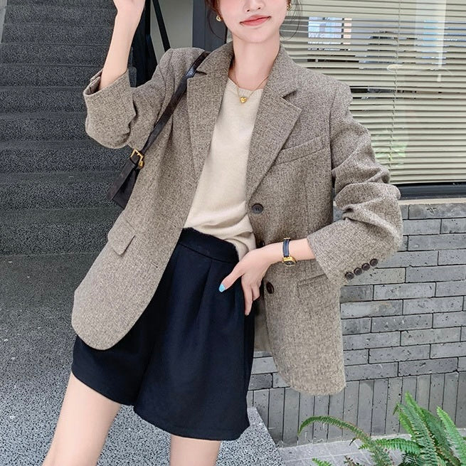 【Carina】ツイードジャケット mry001502
