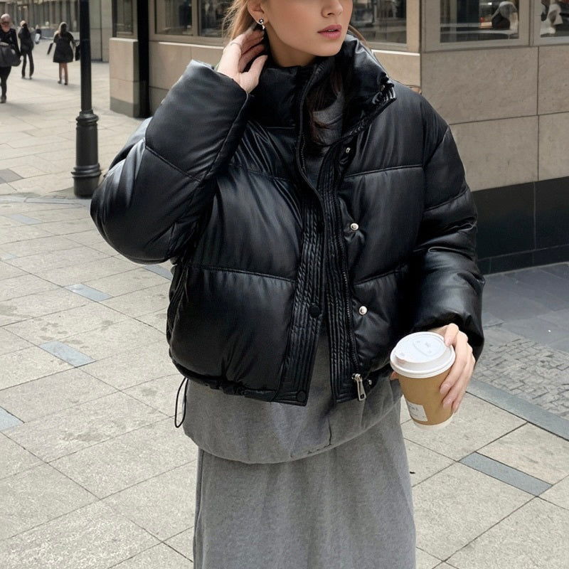 3カラー展開 アメリカン 韓国ストリート 韓国カジュアル トレンド シンプル ダウンジャケット mry001464