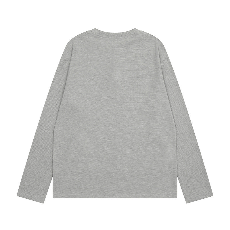 【2color】Grunge Cross Embroidered Long T-shirt mry001646