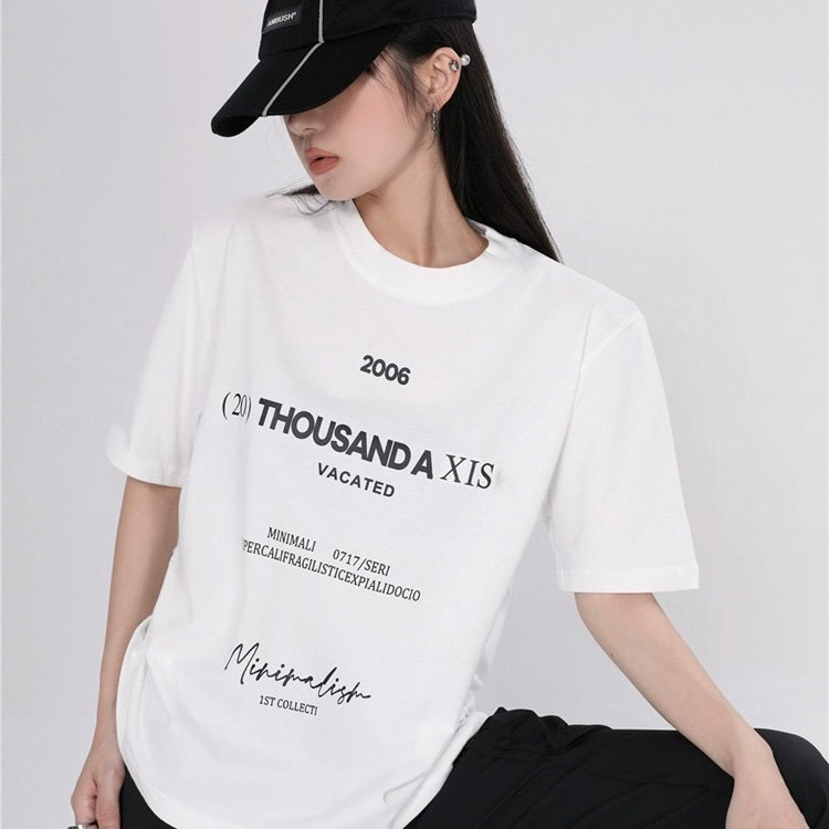 2023SS ホットガール 韓国ストリート Tシャツ サマーファッション mry000709
