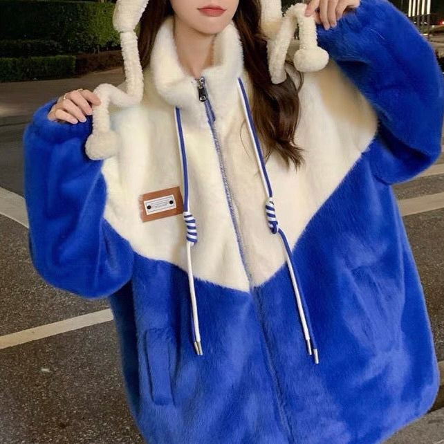 ベルベット ボアジャケット mry000457