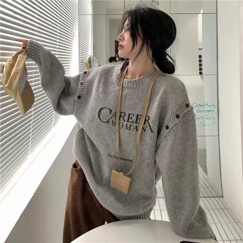 オープンスリーブ オーバーセーター mry000474