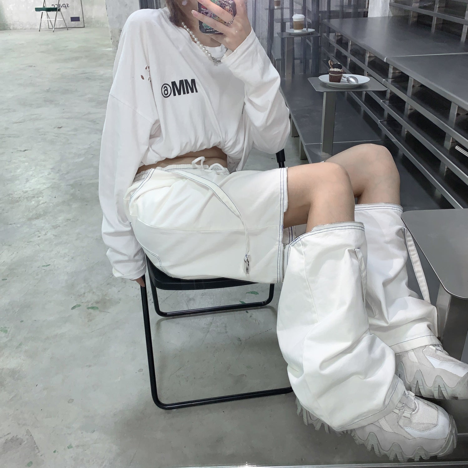 ワンエイト ハイストリート ユニセックス ワイドパンツ mry000046