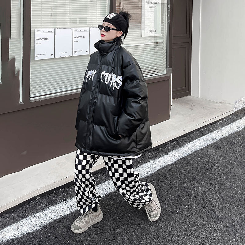 YPSY レザーダウンジャケット mry000447