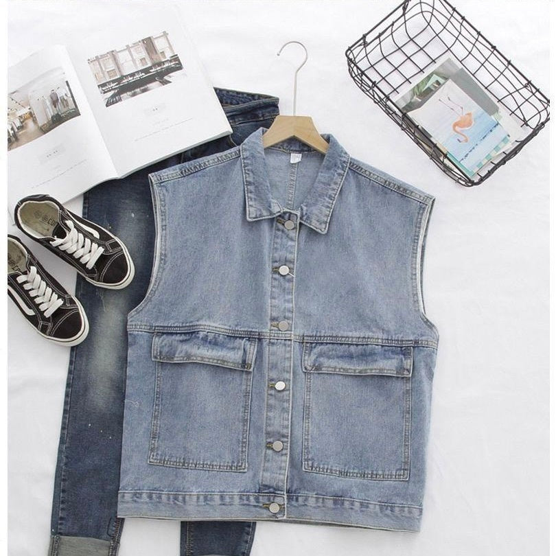 デニム ベスト 薄手 mry000146