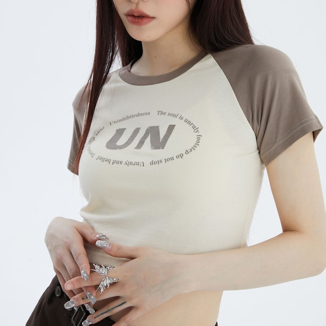 ３カラー展開 2023SS レトロデザイン ストリートデザイン ショート 半袖Tシャツ 韓国カジュアル 韓国ストリート　mry000859