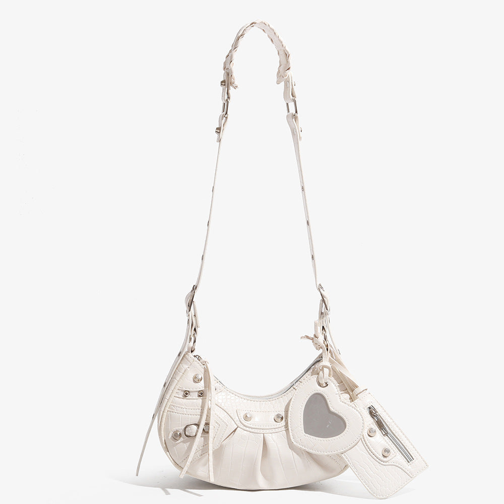 【4color】Moon Shape Biker Bag  mry001599