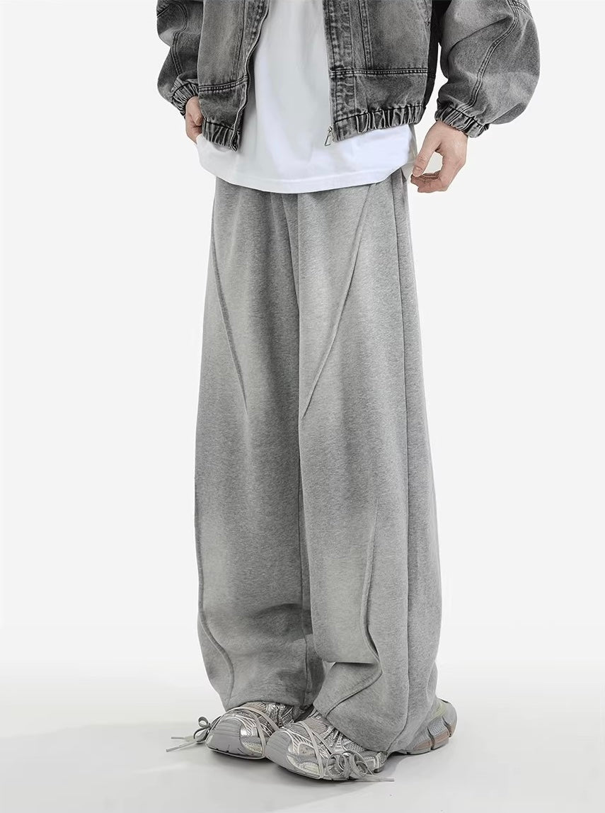 【2color】Curved Heavyweight Sweatpants mry001726