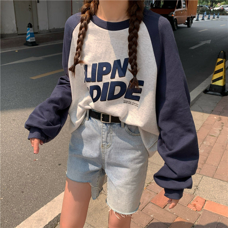 AW ルーズラウンドネック　スウェット　mry000016