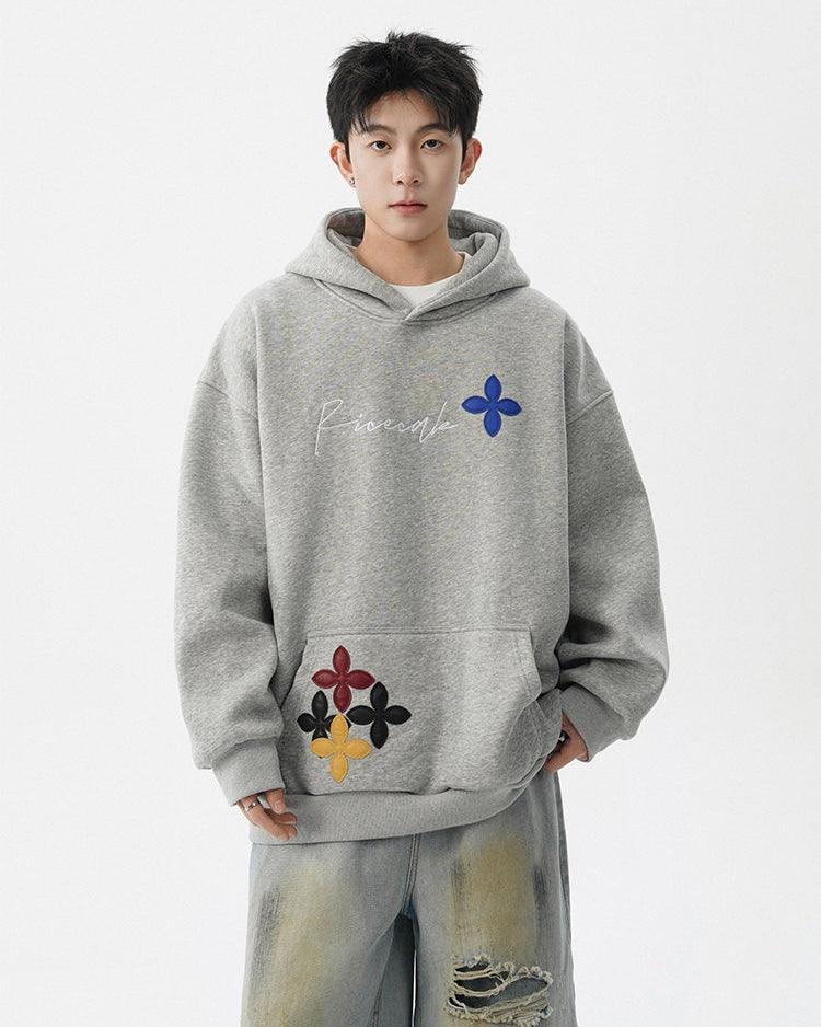 【評価★4.8以上／Tops】Cross Slim Fit Knit Hoodie mry001912