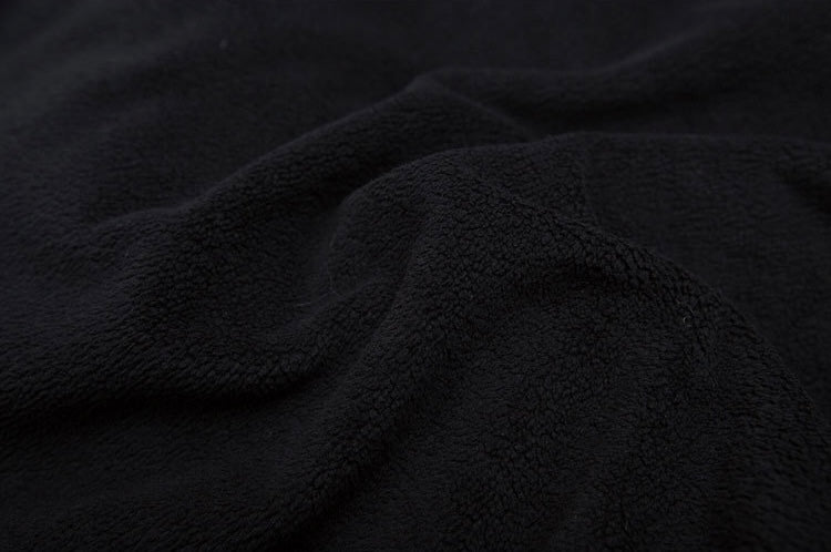 【リピート続出⚡️／2color】Faux Fur Trim Fleece Zip Jacket mry001936