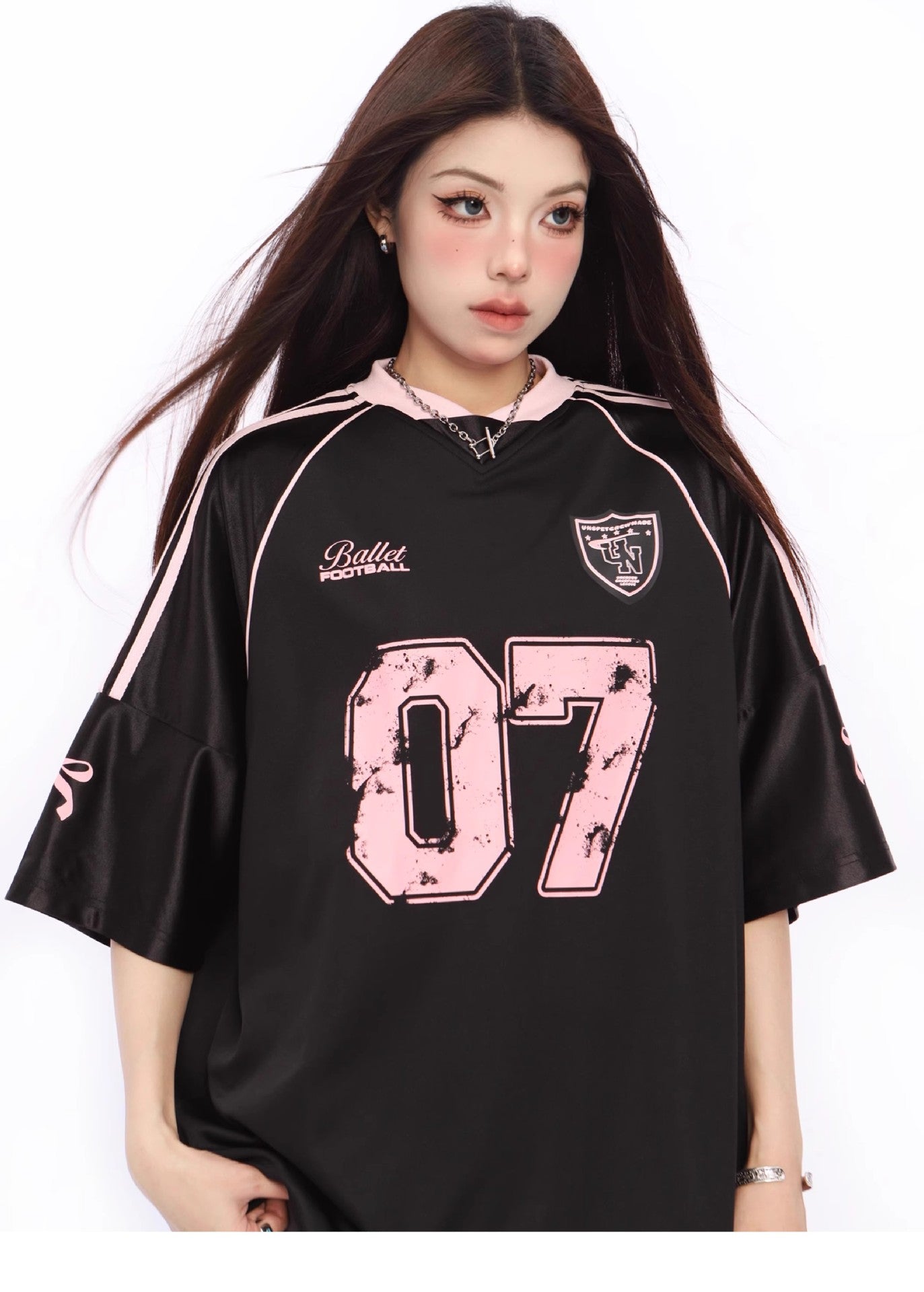 【2color】Star Player Nylon T-Shirt mry001703