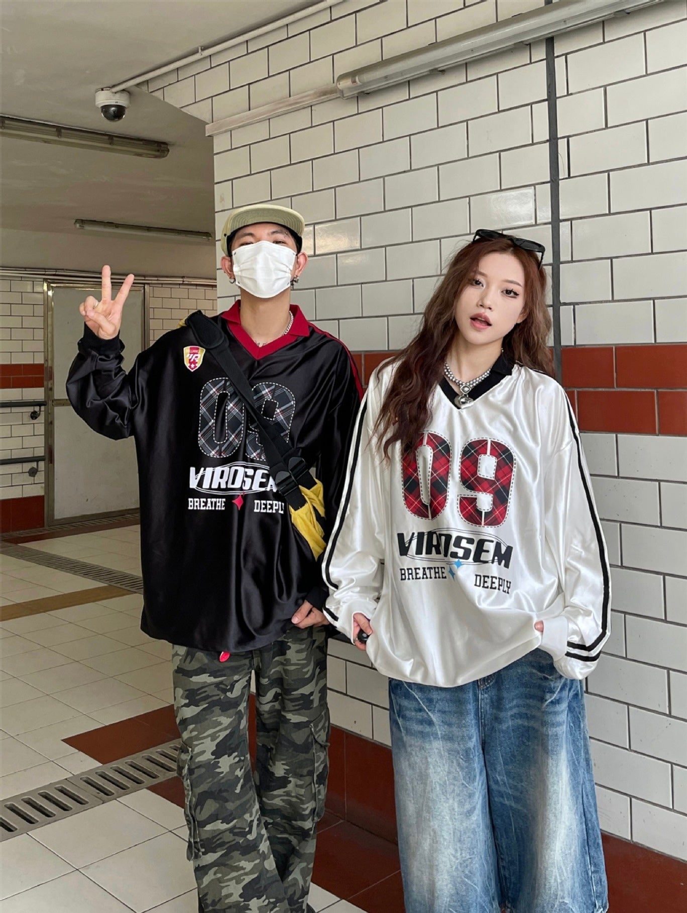 【2color】League Icon Long T-Shirt  mry001619