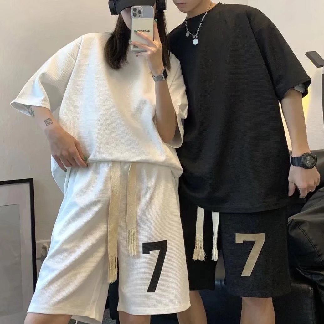 カジュアル　ハーフTシャツ＆ショートパンツ　mry000096