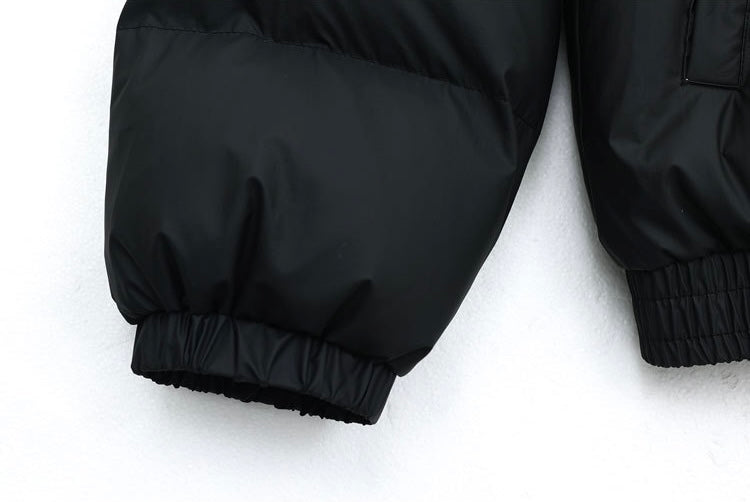 【高品質】Red Stitch Logo Puffer Jacket mry001935