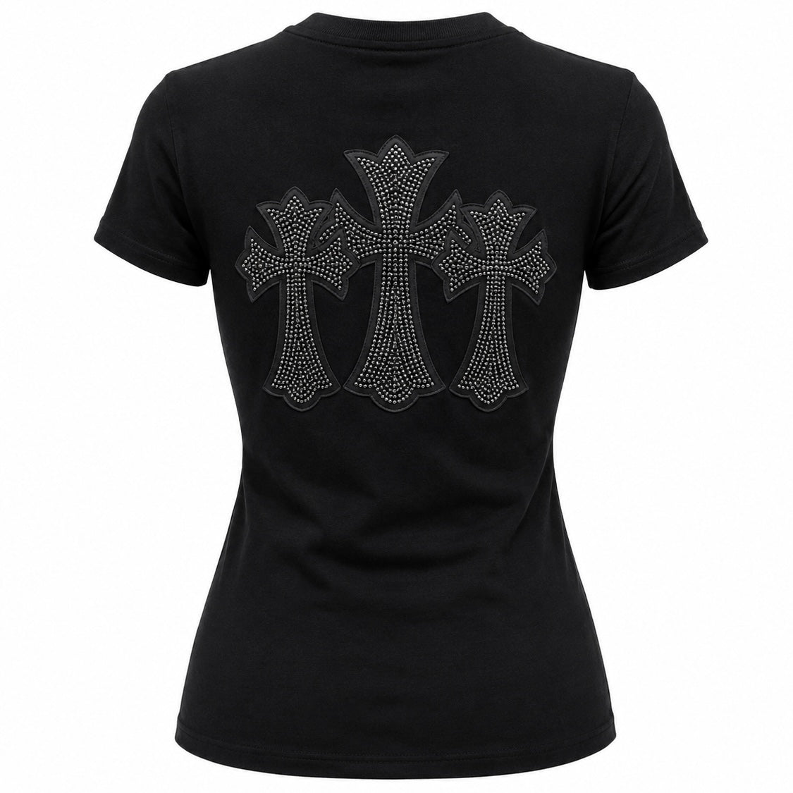 【トップス】ゴシッククロス フィットTシャツ mry002550