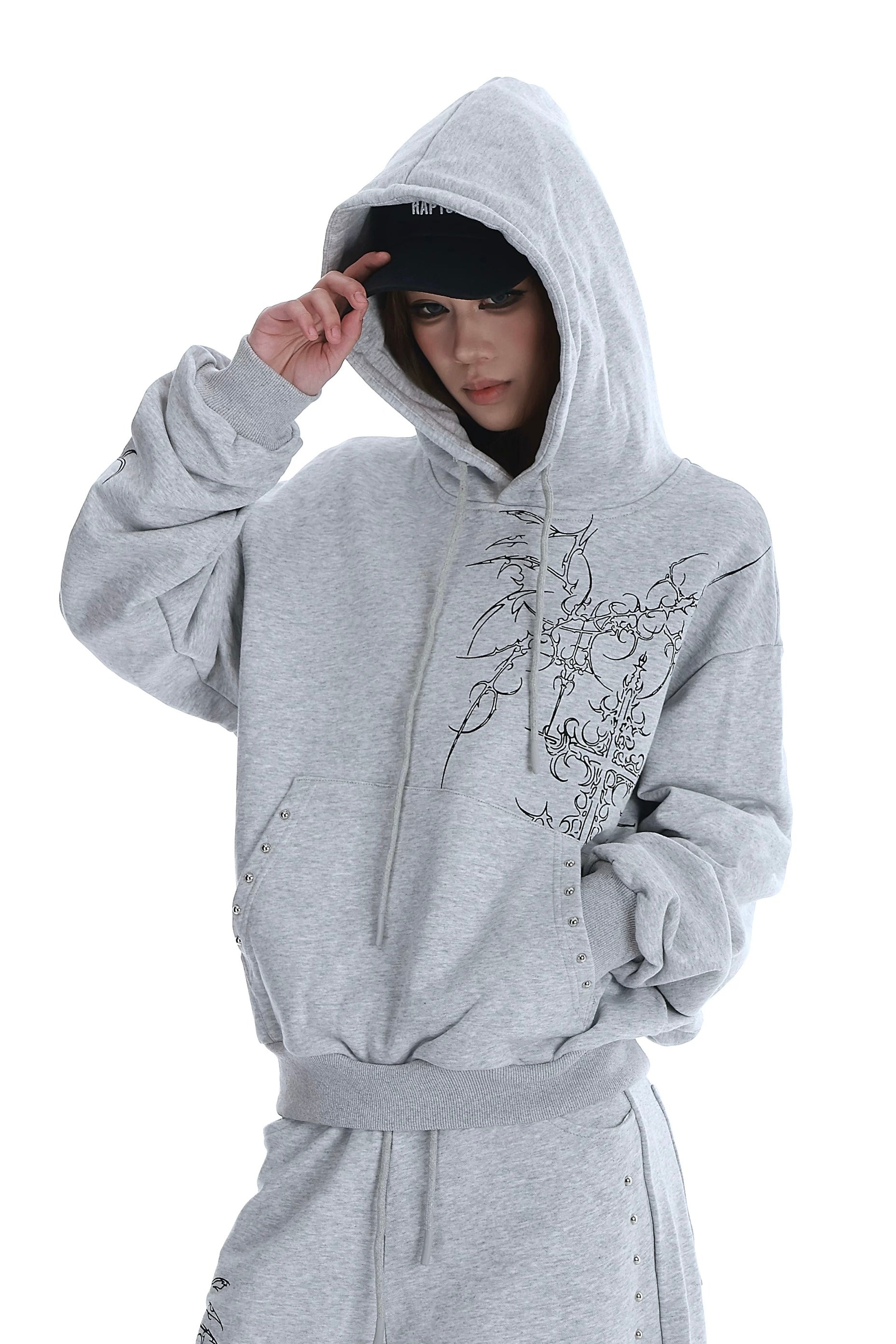 【Set-Up】Statement Graphic Sweat Set-Up mry002235