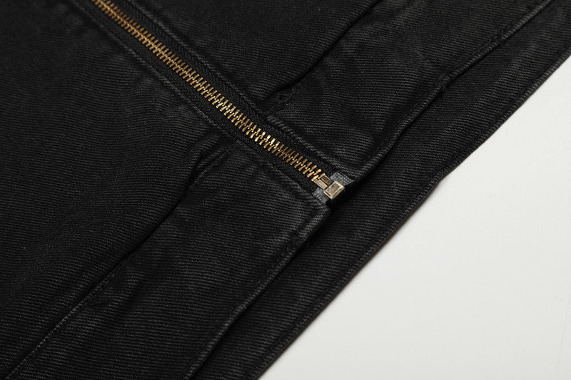 Studded Zip Work Jacket mry002211