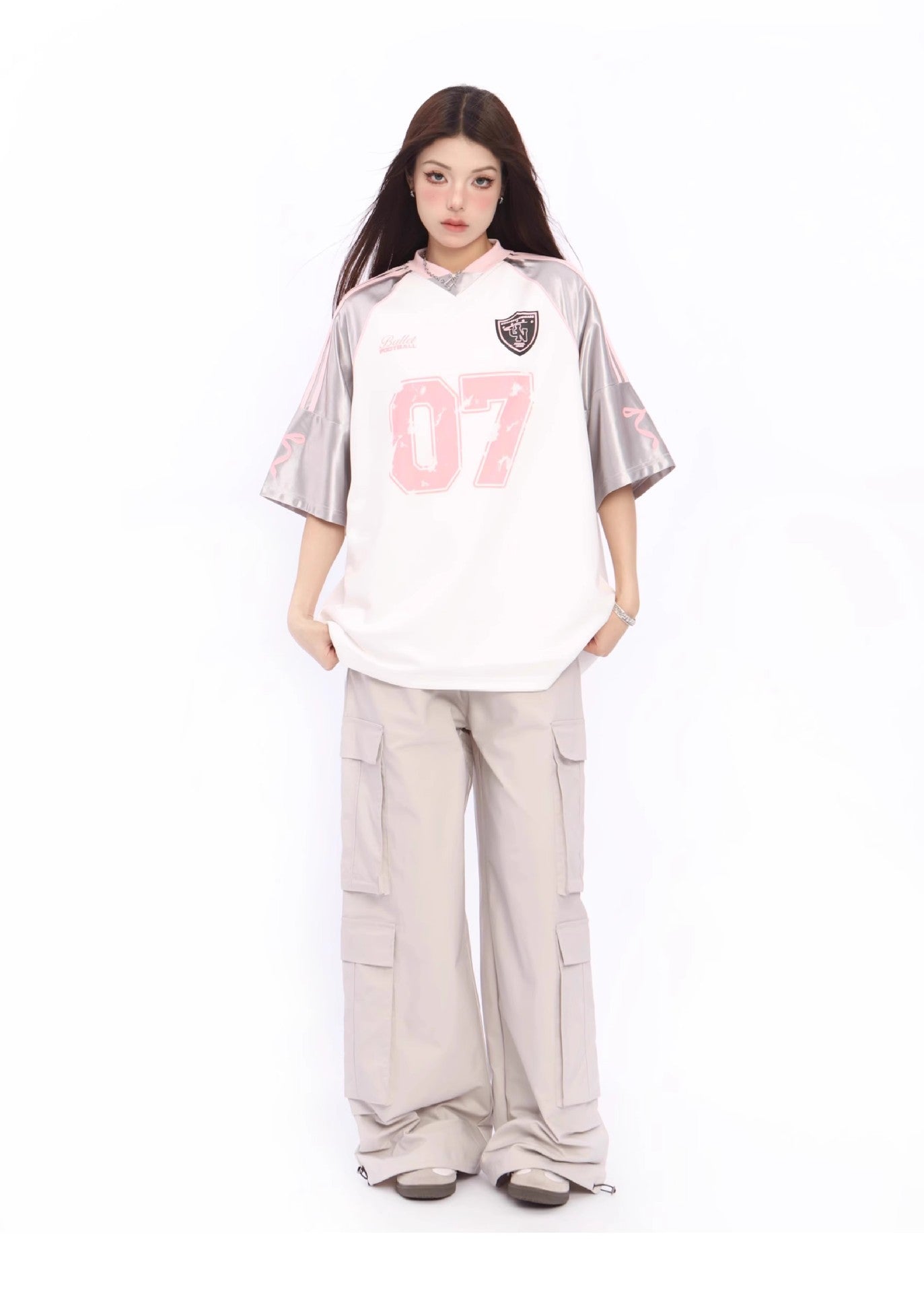 【2color】Star Player Nylon T-Shirt mry001703