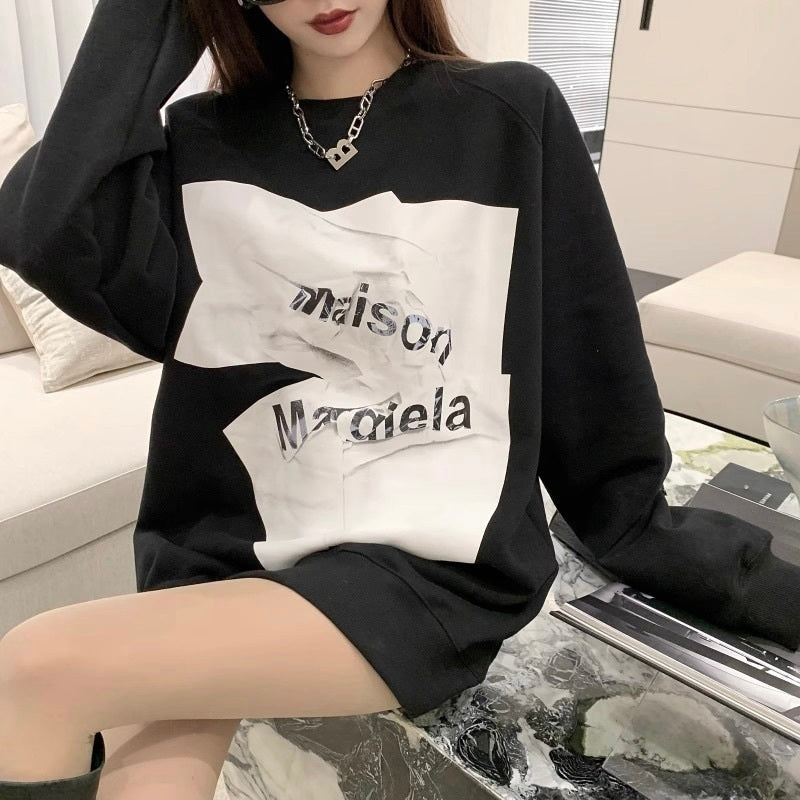 【爆売れ中/4size】ロゴプリント トレーナーmry001377