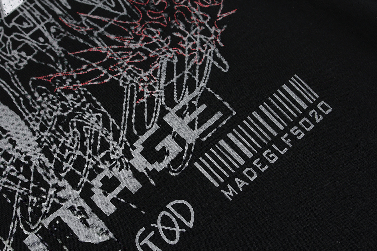 【2color】Neo Grunge Print T-Shirt mry001707