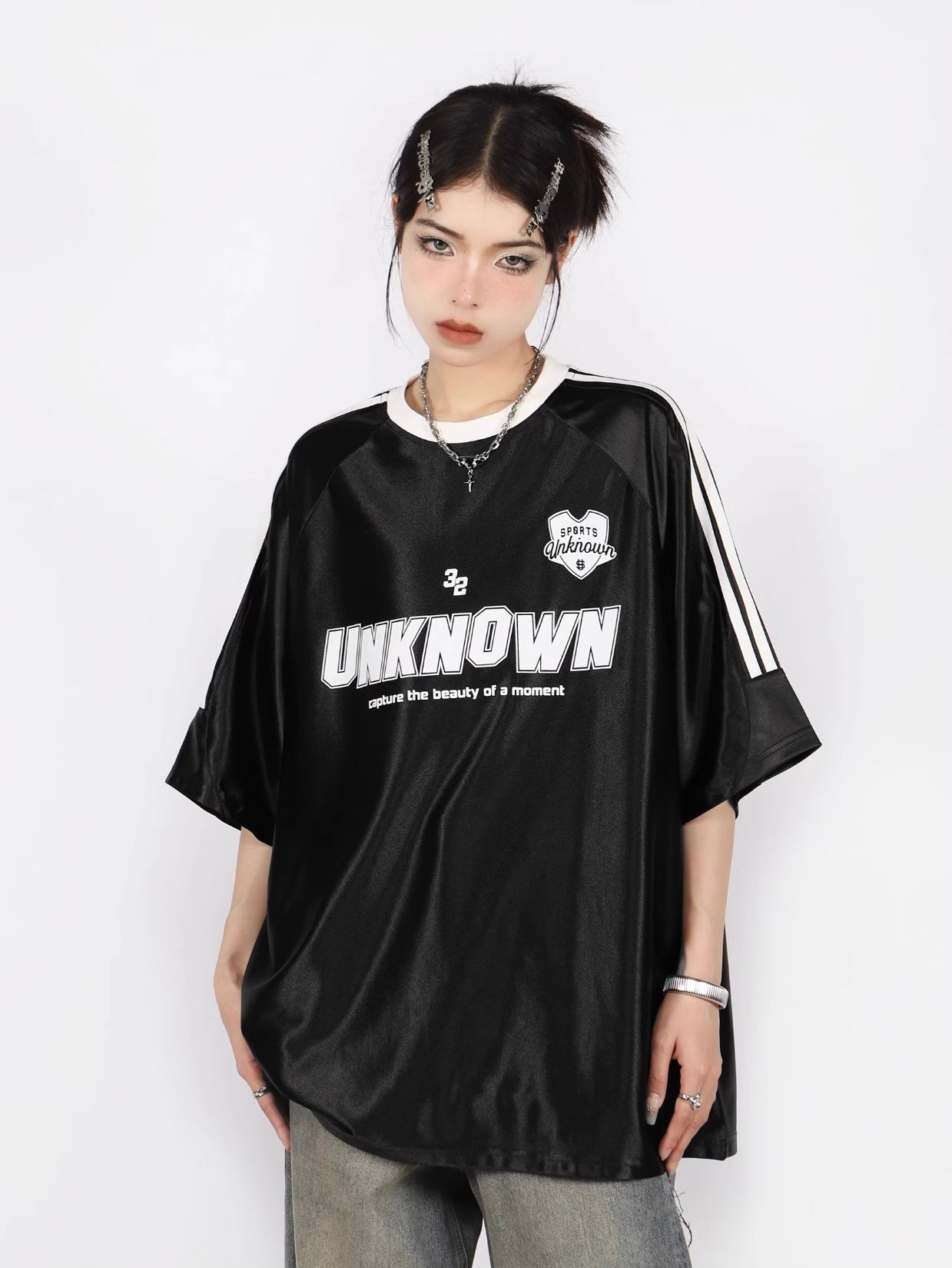 【2color】Unknown Gleam T-Shirt mry001681