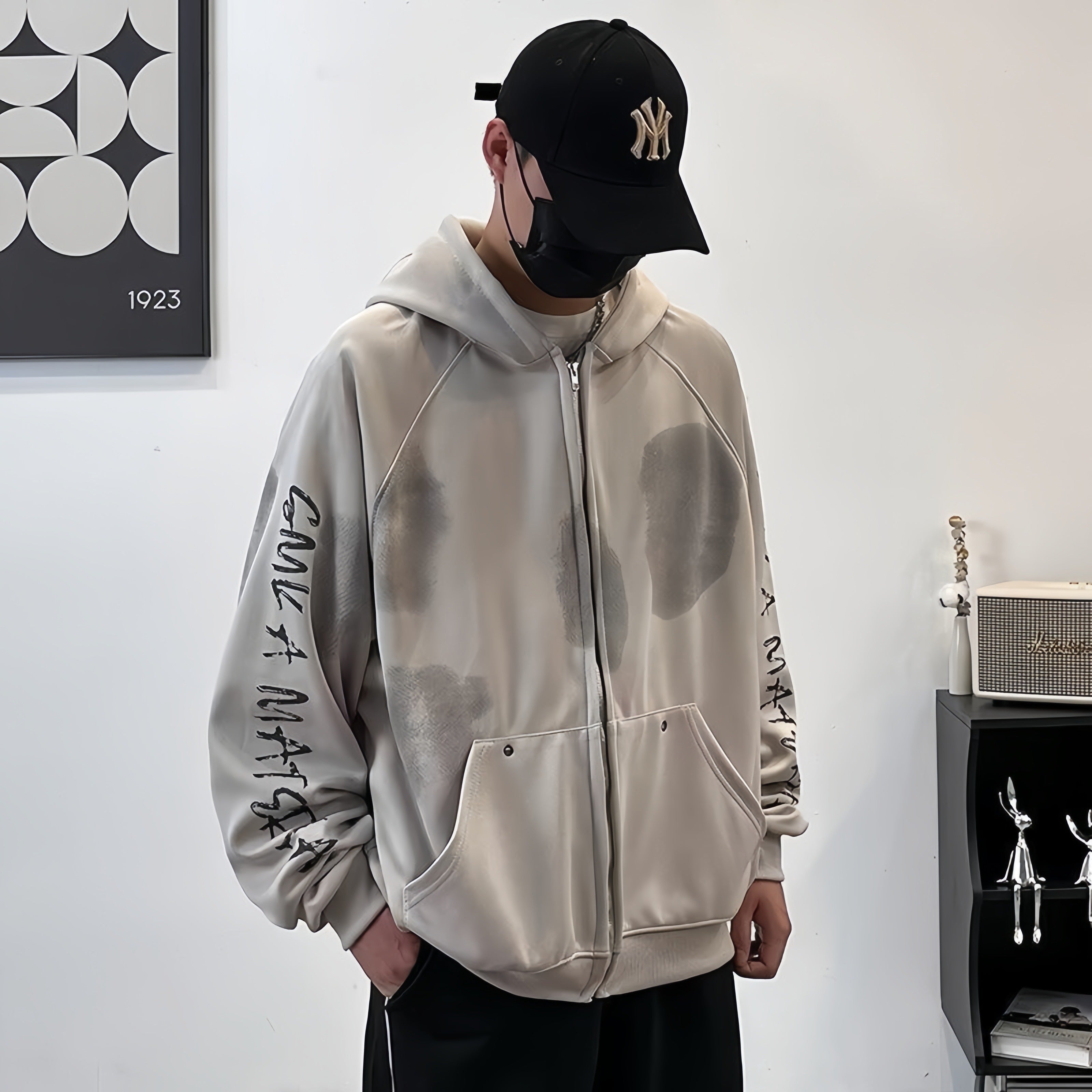 【特別価格 / Set-Up】Unisex Damage Dolman Set-Up mry001585