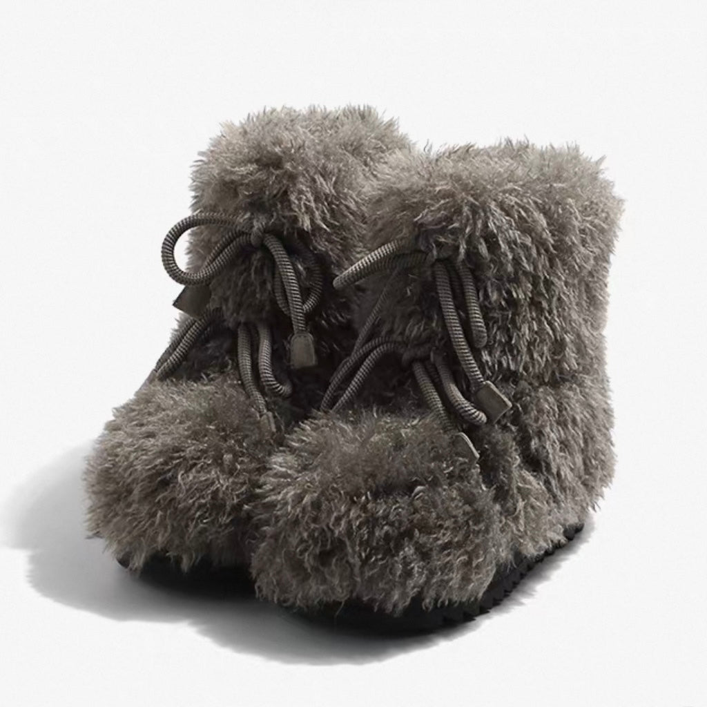 Plush Fur Boots mry002007