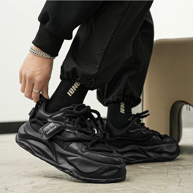 Wave Sole Rope Lace Sneakers mry001948