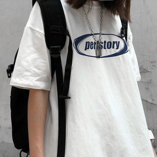 【送料無料】2023SS 半袖Tシャツ 韓国ストリート ルーズ ビッグTシャツ 韓国ストリート 韓国カジュアル  mry000774