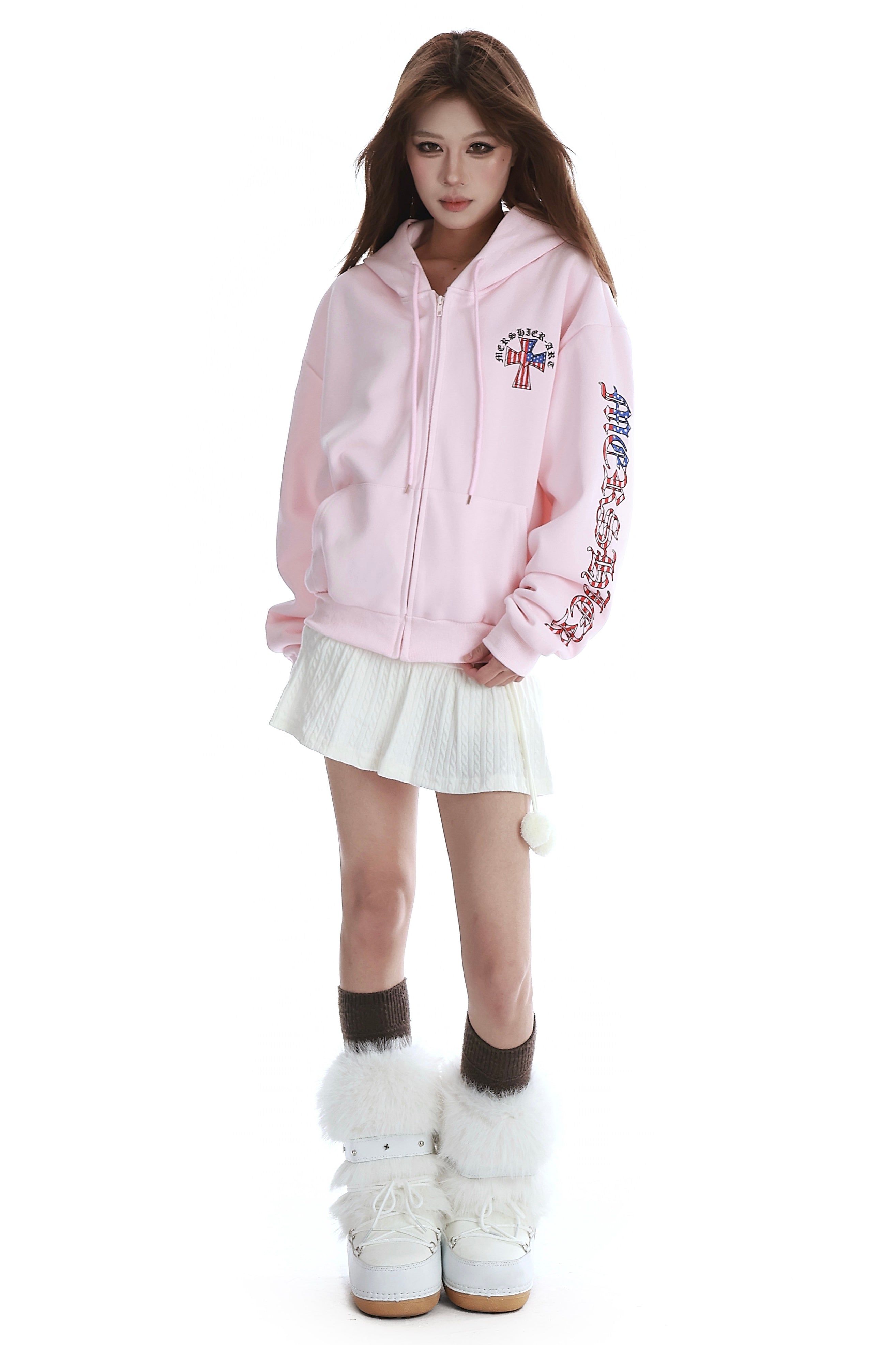 Soft Rebel Cross Hoodie mry002236